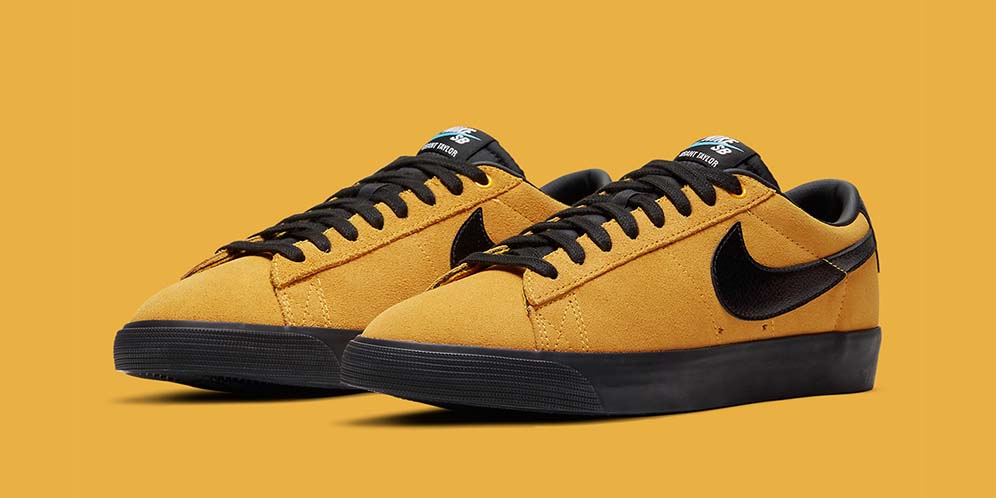 Nike SB Blazer GT dalam Balutan Suede Emas